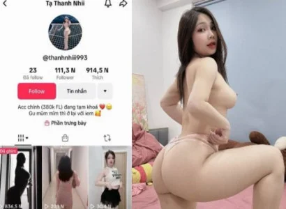 Cô nàng tiktoker Tạ Thanh Nhi bị địt ngon hết sảy